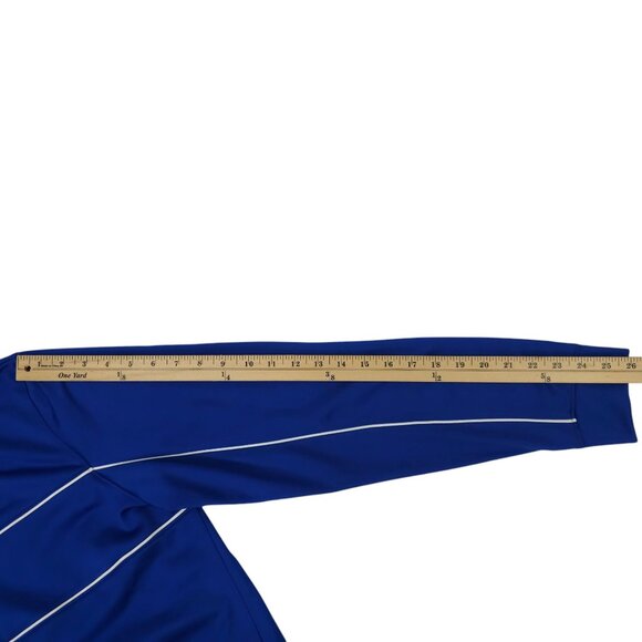 Under Armour Full Zip Track Wind Jacket Womens Size M Knit Warm Up Royal Blue - Picture 5 of 16